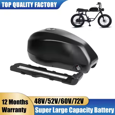 48V 52V 36V 72V 60V Ebike Battery 20Ah 25Ah High Capacity Battery for Super 73 Electric Bike 2000W