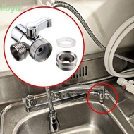LLOYD Faucet Adapter 3 Way Tee Kitchen Shower Head Toilet Bidet Sink Splitter Diverter Water Tap Connector