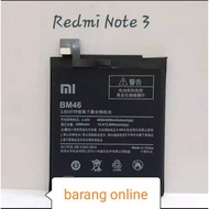 BATRE BATERAI BATTERY XIAOMI REDMI NOTE 3/NOTE 3 PRO BM46 ORIGINAL COPOTAN