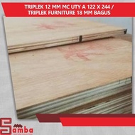 baru!! triplek 12 mm uty a 122x244 / triplek furniture bagus