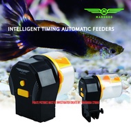 MARGGOO Auto Fish Feeder, Moisture-Proof Electric Automatic Fish Feeder