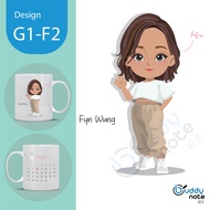 Couple Mug Printing/ Own Personalised Mug Cartoon Printing/ Gift Mug | Mug birthday gift