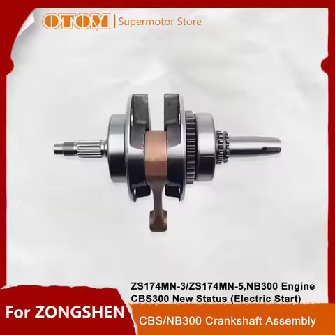 Motorcycle Accessories Crankshaft Assembly Crank Connecting Rod Shaft For ZONGSHEN ZS174MN-3 CBS300 