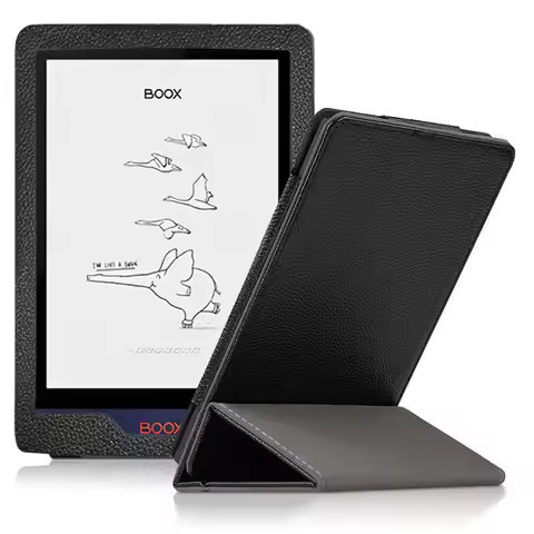 PU Leather Smart Case For BOOX Poke 2 Poke3 Poke4 Poke4S Poke4Lite 6 inch E-Reader Cover, Magnetic A