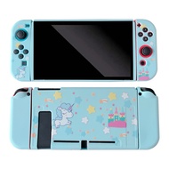 Blue Unicorn Softcse Accessories Pouch Casing Nintendo Switch Oled