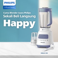 [EXTRA DISKON 50K] Blender Philips Plastik 2 liter - 5000 Series HR2221/00 - Blender jus - Blender b