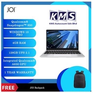JOI Book SK3000 (Qualcomm SDM850,Kryo385,4GB,128GB USF,12.5”,W10P,LTE){Free Backpack}
