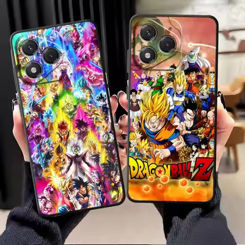 Case for Honor 8X Magic5Lite X9a X8 X7 X6 200 400 Lite 70 X5b 90 Black Soft Phone Cover D-Dragon Bal