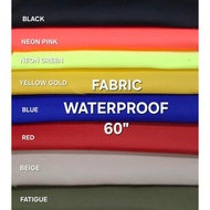 RAPT 1 YARD WATERPROOF FABRIC LIGHTWEIGHT FABRIC TASLAN WATERPROOF TELA