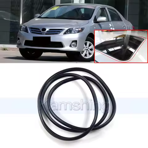 Kamshing sunroof window rubber Seal For Toyota Corolla 2007 2008 2009 2010 2011 2012 2013 Sunroof se