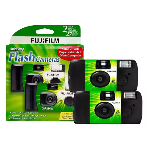 Fujifilm Single Use Disposable Film Camera Fujifilm Quick Snap/Fujifilm Quick Fun/Fujifilm ACE 400 w