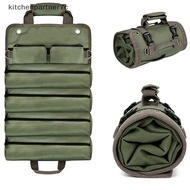 kitchenpartner7c Electrician and Mechanic's Portable Tool Roll bag Heavy Duty Roll Up Detachable Zip