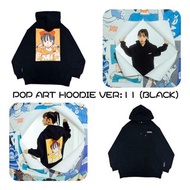 (SOLD OUT)OVERPRINT ART HOODIE VER:11 (BLACK)