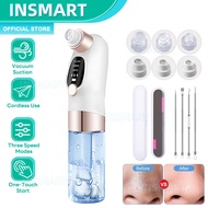 INSMART Ultra Micro Bubble Facial Device  6 in 1 Blackhead Remover Vacuum Cleaner Wireless Skin Care