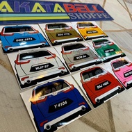 Sticker bontot honda CRV 2019/sticker belakang honda crv 2019/sticker honda/sticker honda crv/takata