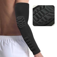 1Pc Basketball El Pads Elastic Compression Arm Sleeves Sports Support Protector for Training B Volle