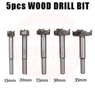 CEO 🇲🇾 Wood Drill Bit 15mm 20mm 25mm 30mm 35mm Self Centering Hole Saw Cutter Tools Plywood Door Loc
