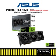 ASUS PRIME GeForce RTX 5070 OC/5070 Ti/5070Ti OC GDDR7 Graphic Cards (3Yrs Warranty)