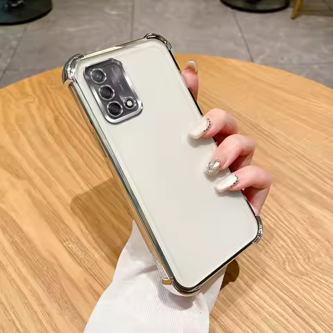 For OPPO F19 Case OPPO Reno6 lite Phone Case OPPO A74 A95 4G A54 5G A74 5G Four Corners Thickening S