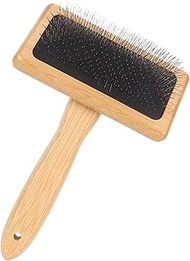 Slicker Brush, Macrame Comb Smoothly Curves Finely Polished Bamboo Easy To Clean for Tapestry (Large