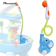 [Phenovo] Baby Bath Shower Head Elephant Water Sprayer Yard Sink Bathroom Bathtub Toy