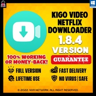 💎Kigo Netflix Video Downloader 1.8.4 | ✅Guide Provided | Lifetime Full Version | 100% Working | No Virus |