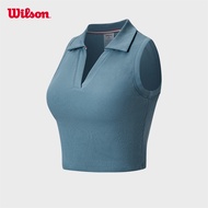 Wilson Women PLAYERS CROPPED POLO WW00365511BUQ Official Store
