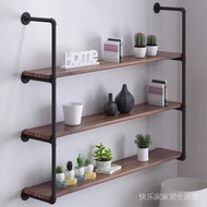 《Delivery within 48 hours》Wall-Mounted Kitchen Nordic Iron Wall-Mounted Storage Rack Wall-Mounted Living Room Wall-Mounted Shelf Wall-Mounted Shelf Multi-Layer Shelf EXQN