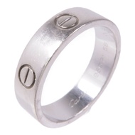 CARTIER 18K白金Love Ring戒指Cartier#58/US#8.25
