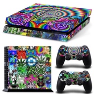 colorful Skin decal  Sticker for Playstation 4 PS4 + 2 Controller Cover