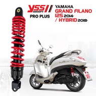 30DD99 ใหม่ล่าสุด YSS Pro Plus Grand Filano 125 2014-2022 แกนดำ/สปริงแดงแกนดำ/สปริงดำ โช๊คYSSแท้ รั