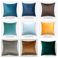 Big Large Cushion Cover Square Throw Pillow Case Nordic Sofa Pillow Cover 60x60 50x50 45x45cm Velvet