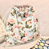 雙面 束口袋 旅行 收納袋 衣物袋 鞋袋