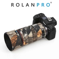 ROLANPRO Lens Coat Case for Canon RF 100mm F2.8 L MACRO IS USM Lens Camouflage Lens Clothing Rain Co