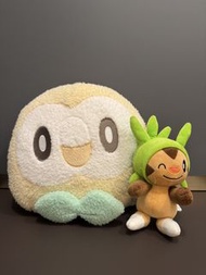 Pokémon 公仔 木木梟 咕𠱸 哈力栗 冒險樂園