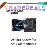 ASRock A520M/ac  AM4 Motherboard