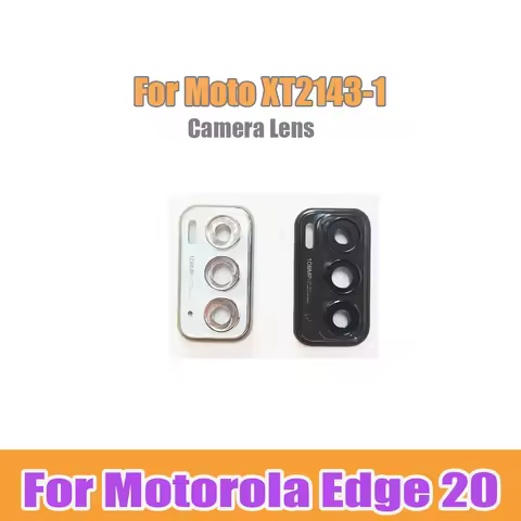 Ori Rear Back Camera Glass Lens For Motorola Edge 20 Replacement With Adhesive Sticker For Motorola 