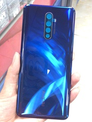 BDK- 100% New Glass For Oppo realme X2 Pro Back Cover With camera lens Case with logo Replacement