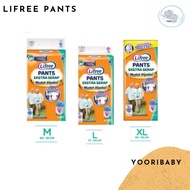 Lifree Extra Absorbent Pants / Adult Pants Diapers / M20 L16 XL12