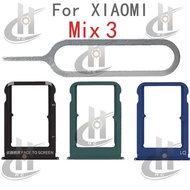 For Xiaomi Mix 3 Sim Card Tray Slot Holder Card Holder Reader SD Slot Adapter Replacement Parts