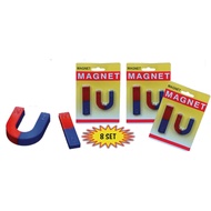 Set Magnet Bentuk "U" & Bar - Bar & U-Shaped Magnet Set