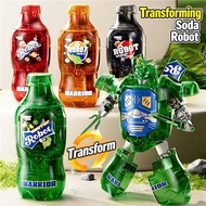 Kids Transforming Toy Soda Warrior Can / Bottle Robot - Educational Toys for Kids Boys 3-9 Years Old