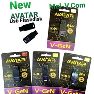 (G) Usb Flashdisk 8GB Vgen Avatar / Flashdisk V gen 8GB Original V-gen