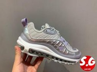 S.G Nike Wmns Air Max 98 女鞋 銀紫 氣墊 復古 休閒 慢跑鞋 BV6536-001