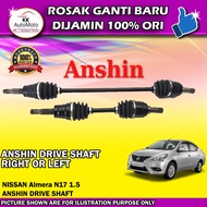 Nissan Almera N17 1.5 ANSHIN JAPAN Drive Shaft