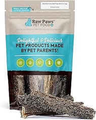 Raw Paws 6-inch Beef Green Tripe Sticks for Dogs, 5-Pack - Packed in USA - Dried Tripe Dog Treats fr