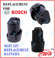 BOSCH 10.8V 12V REPLACEMENT CHARGER / BATTERY FOR GLI12V-330 GOP12V-28 GRO12V-35 GDR120 GSR120 GSB12