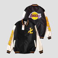 Mens Varsity Jacket Lakers Black Mamba Full Bordir Casual Vintage Basketball - Akar Official Shop
