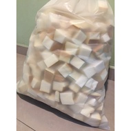 1KG Bean Bag Refill/Foam Cubes/Foam Filling/Bean Bag sofa Fiber/Isi Foam/ Shredded Foam