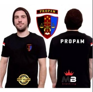 Baju Kaos Propam Polri Tshirt Kaos Polisi Propam Kaos Propam Atasan Baju Propam Kaos Distro